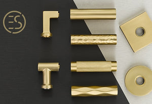 EMTEK SELECT, T-Bar Faceted Lever