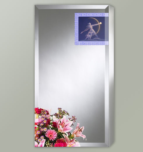 Single Door Recess Medicine Cabinet - 24 x 30