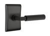 EMTEK SELECT, T-Bar Knurled Lever