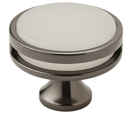 OBERON 1-3/4in(44mm) Frosted Diameter Knob