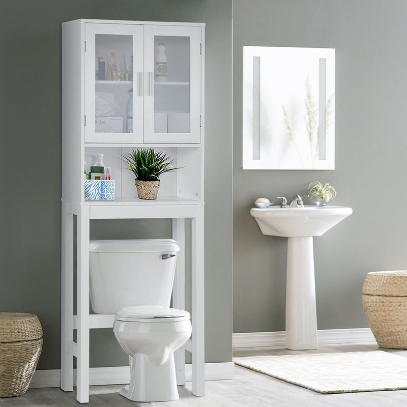 Tower Rack Cabinet over the toilet Storage